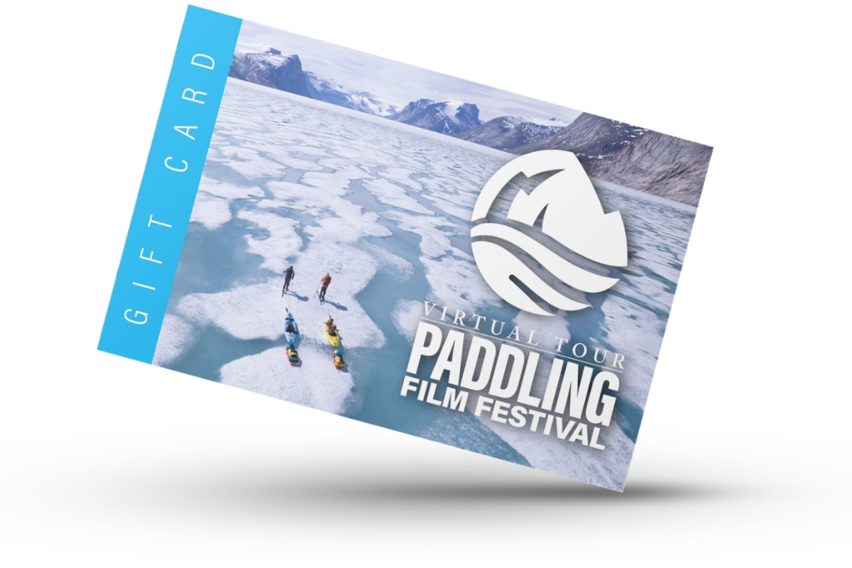 Paddling film festival gift card virtual tour